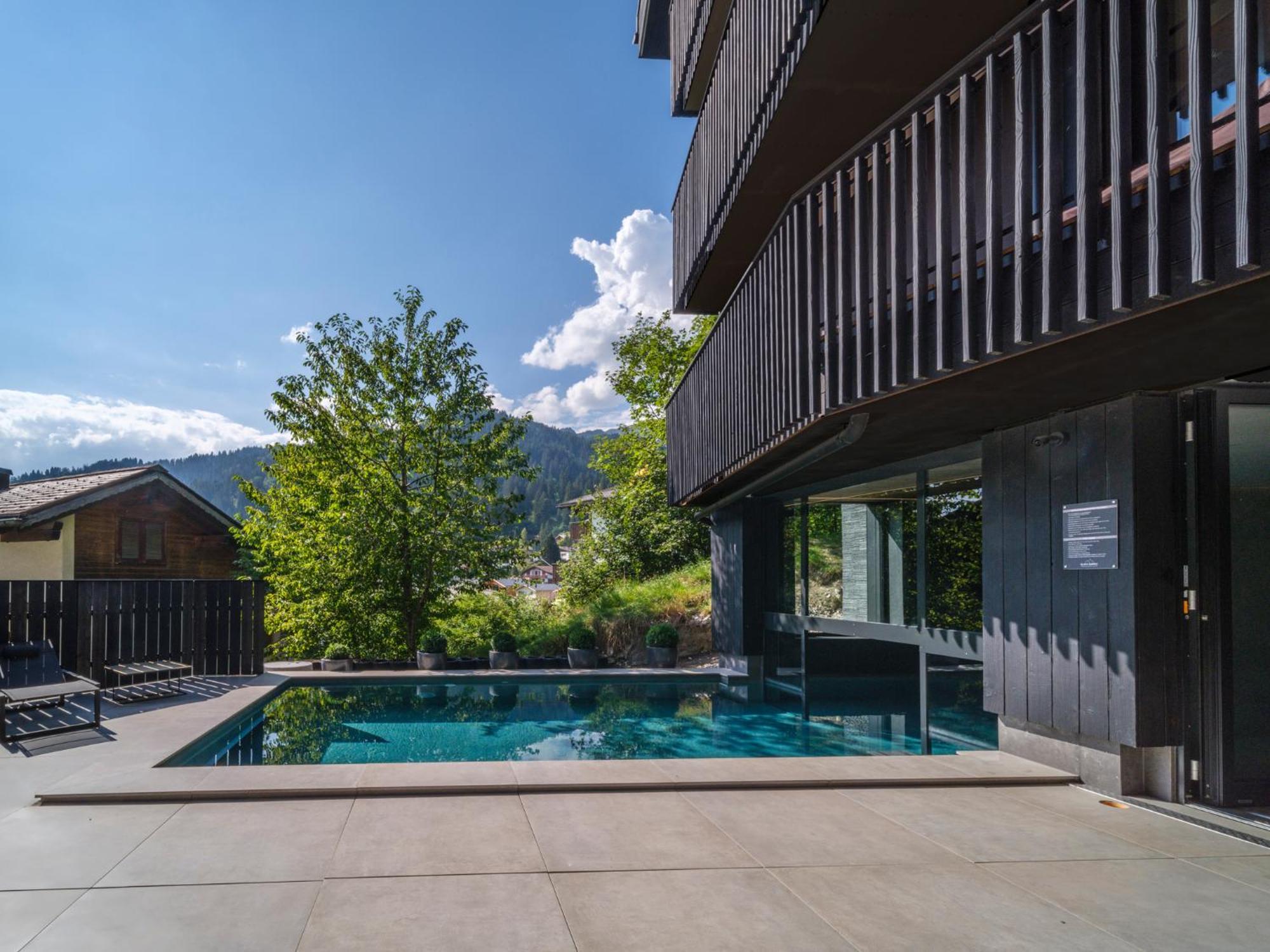 Black Summit Boutique Resort Laax Luaran gambar